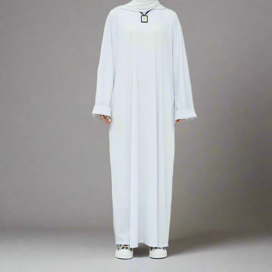 Mona Abaya in White