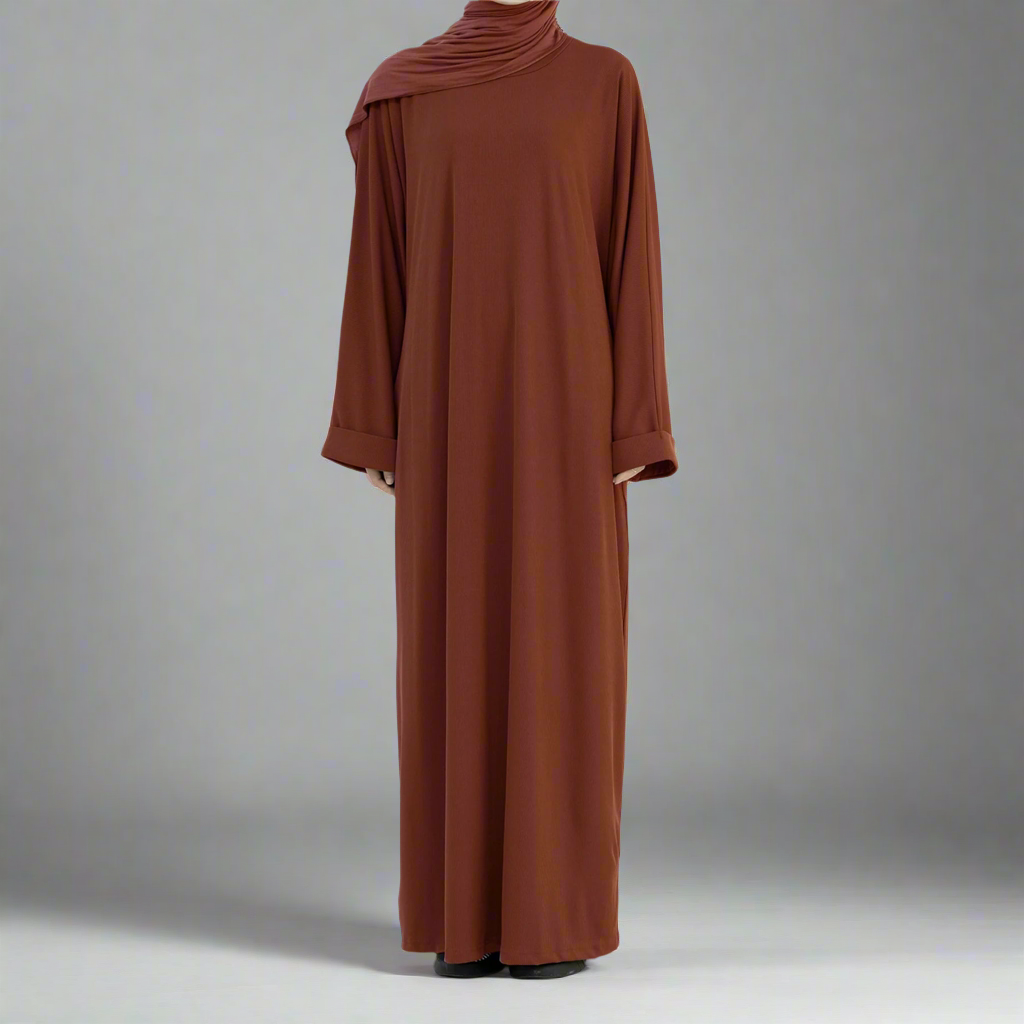 Mona Abaya In Brown