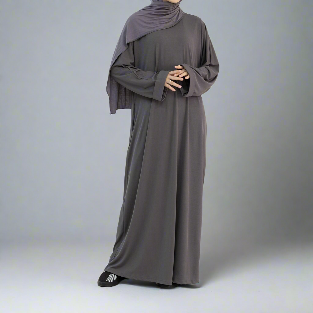 Mona Abaya in Grey