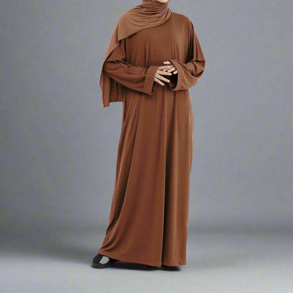 Mona Abaya In Brown