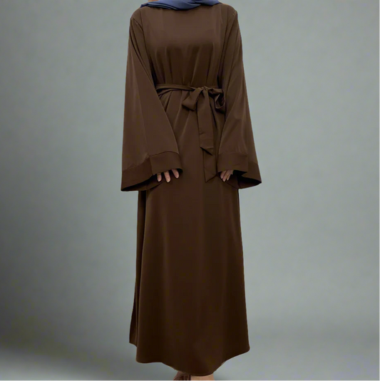 Coffee Simple Abaya